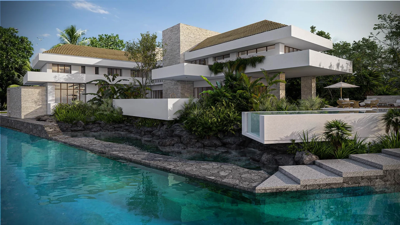 Casa Sidenius en Puerto Aventuras